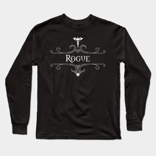 Rogue D&D class with embellishment Long Sleeve T-Shirt